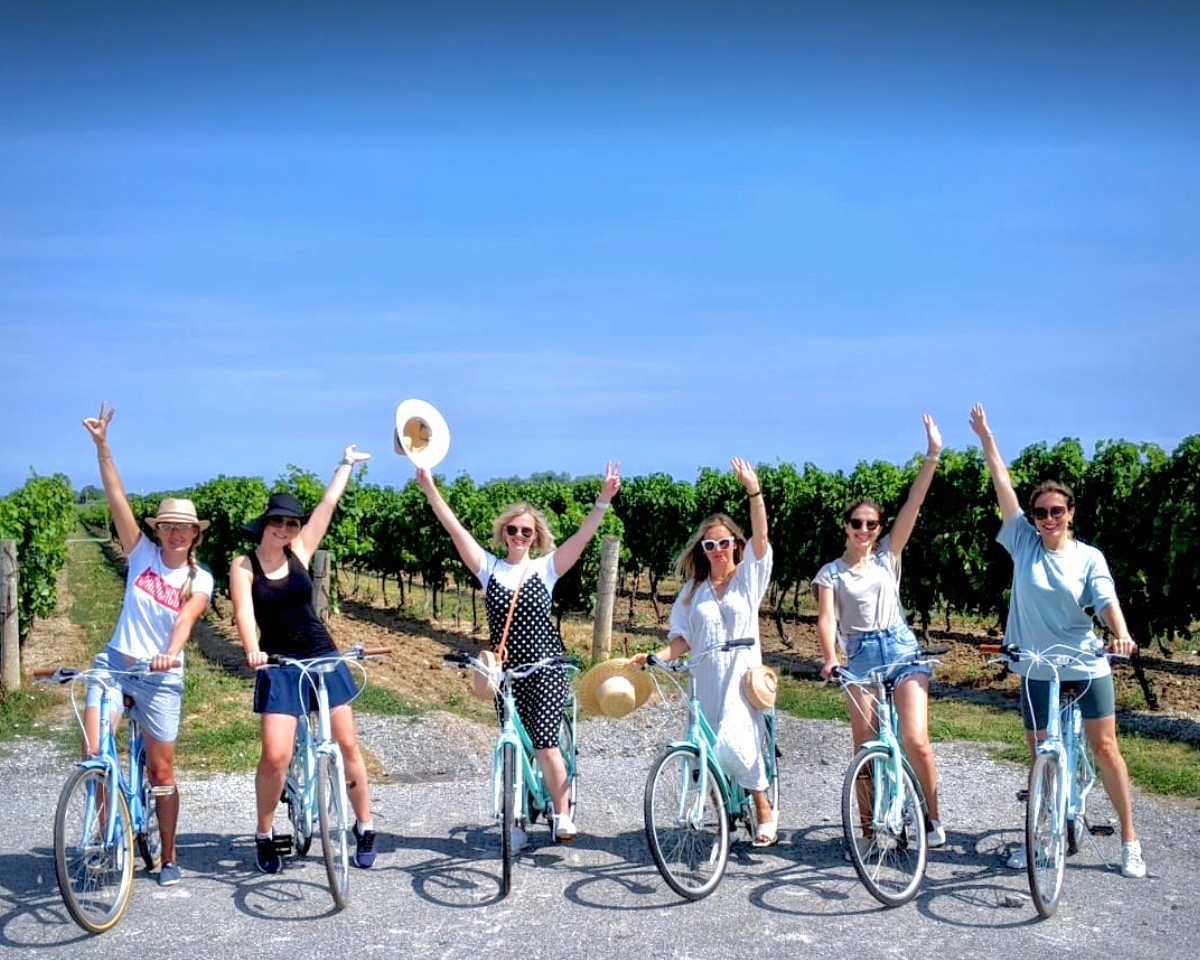 bicycle wine tours niagara on the lake